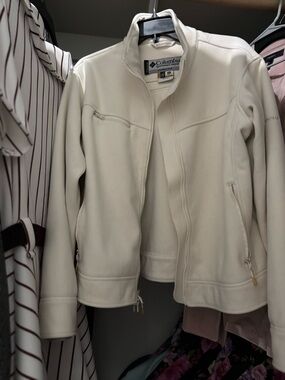 Columbia Titanium Women's Cream Softshell Utility Jacket XL